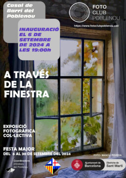 Exposició A TRAVÉS DE LA FINESTRA